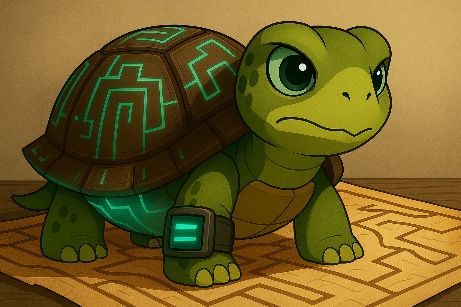Turtleand disposing AA batteries
